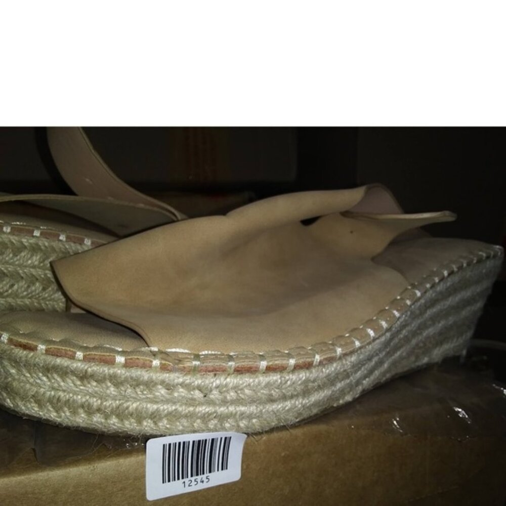 Catherine Malandrino Womens Cirkly Espadrille Wedge Stone Sandal - 9